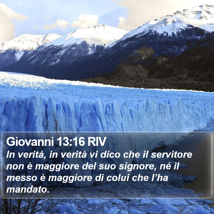 Giovanni 13:16 RIV Bible Study