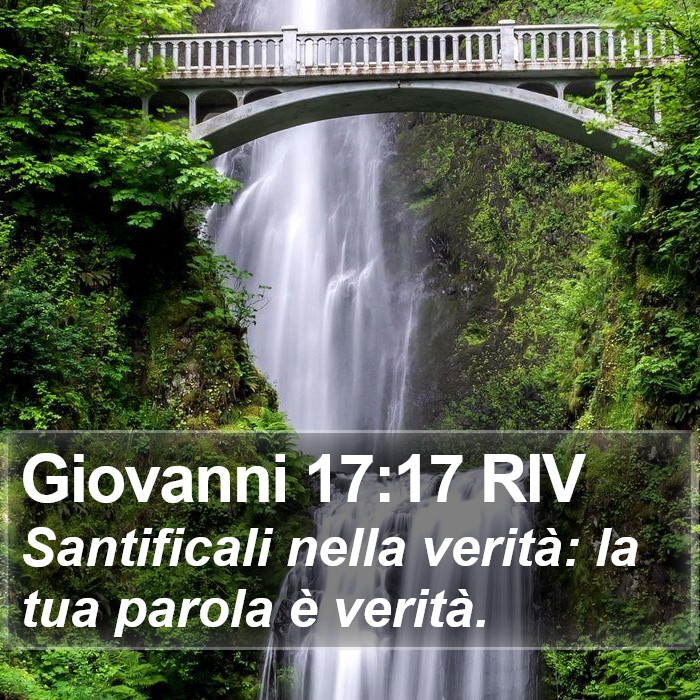 Giovanni 17:17 RIV Bible Study