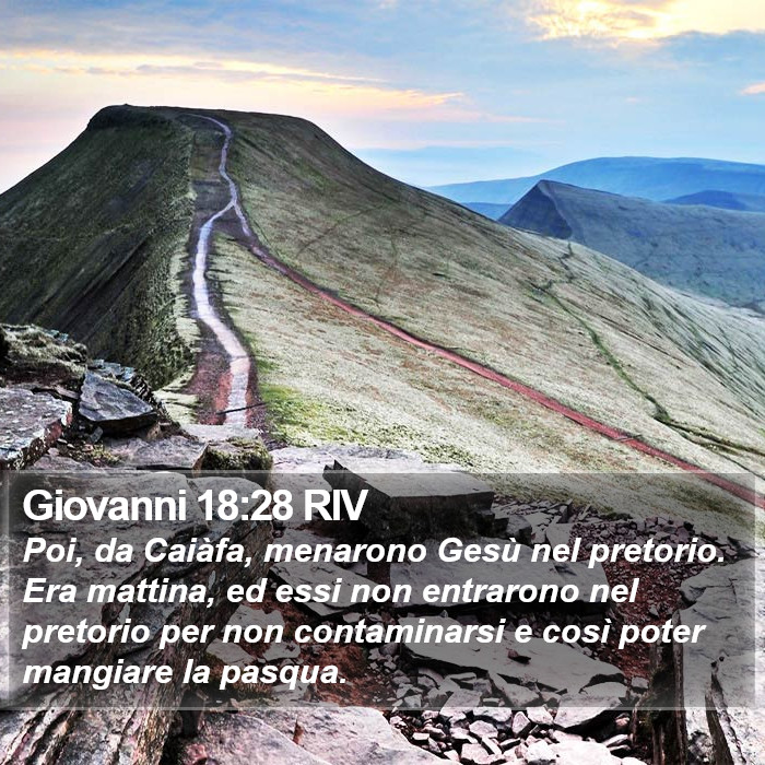Giovanni 18:28 RIV Bible Study