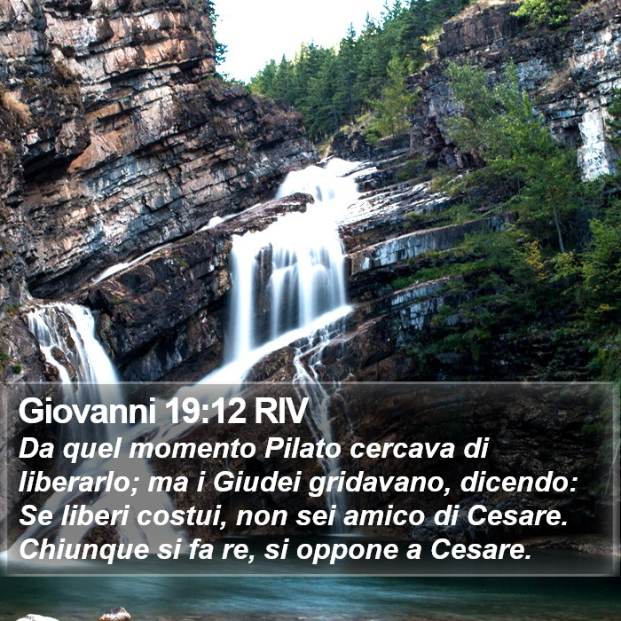 Giovanni 19:12 RIV Bible Study