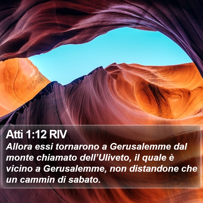 Atti 1:12 RIV Bible Study