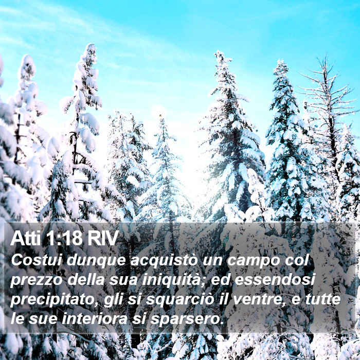 Atti 1:18 RIV Bible Study