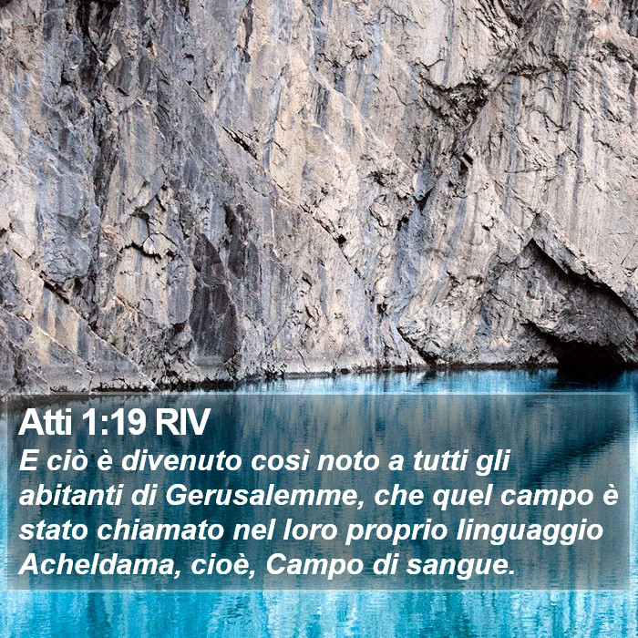 Atti 1:19 RIV Bible Study