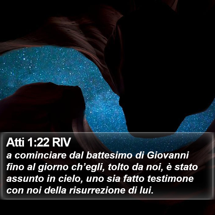 Atti 1:22 RIV Bible Study