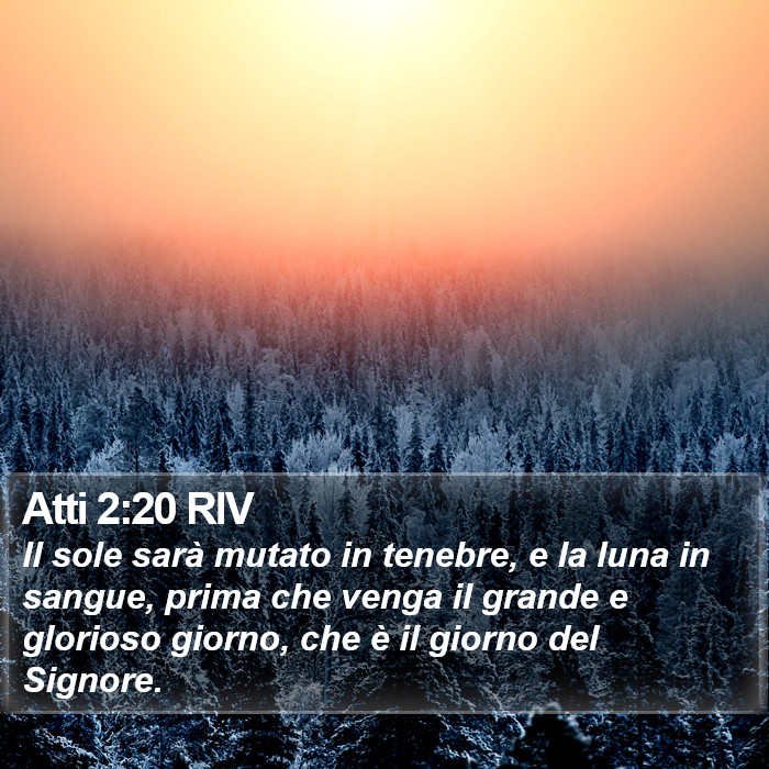 Atti 2:20 RIV Bible Study