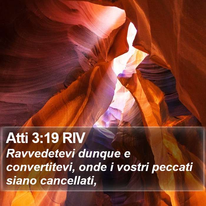 Atti 3:19 RIV Bible Study