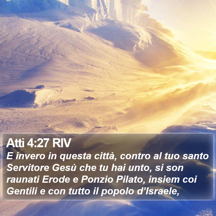 Atti 4:27 RIV Bible Study