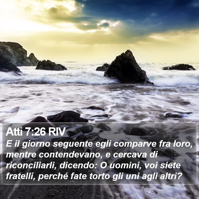 Atti 7:26 RIV Bible Study