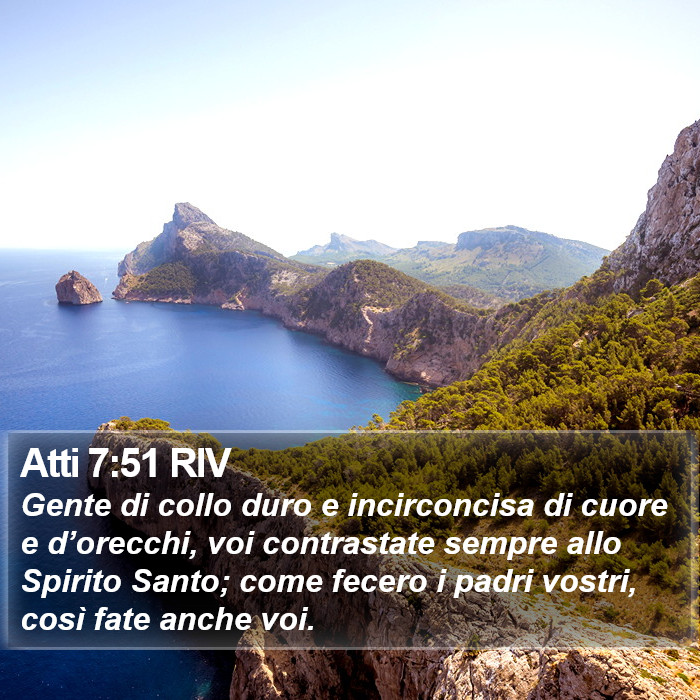 Atti 7:51 RIV Bible Study