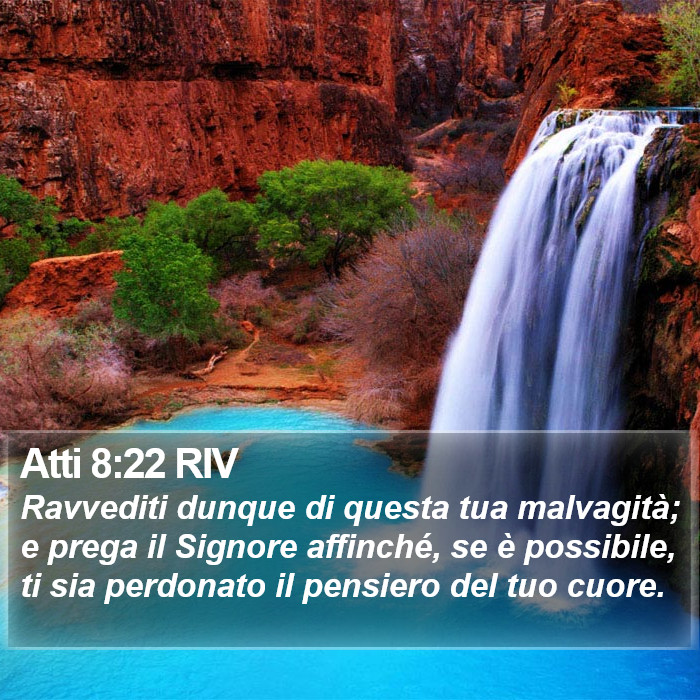Atti 8:22 RIV Bible Study