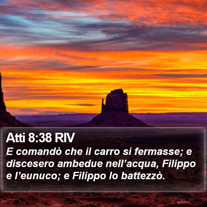 Atti 8:38 RIV Bible Study