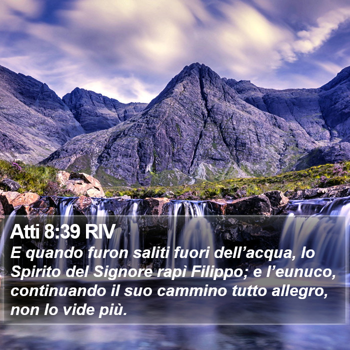Atti 8:39 RIV Bible Study