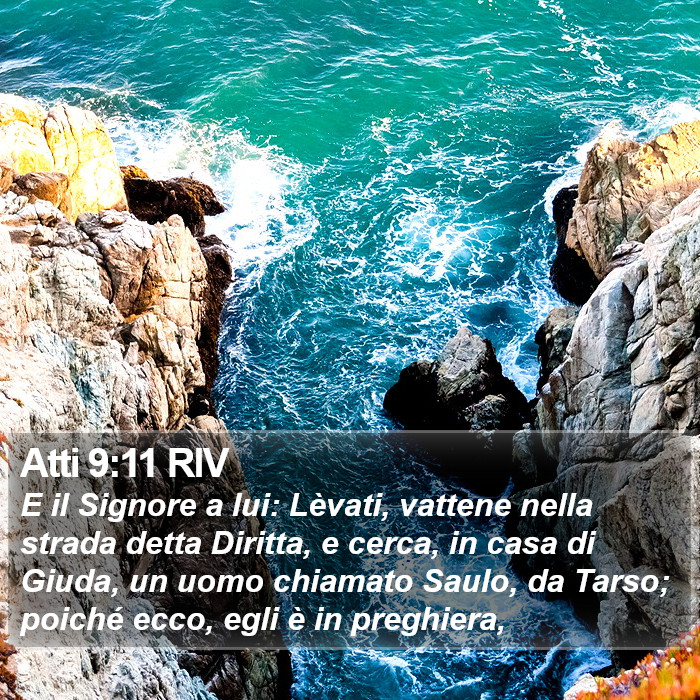 Atti 9:11 RIV Bible Study