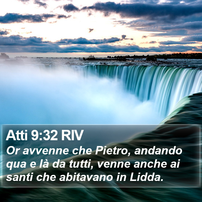 Atti 9:32 RIV Bible Study
