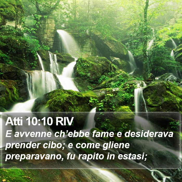 Atti 10:10 RIV Bible Study