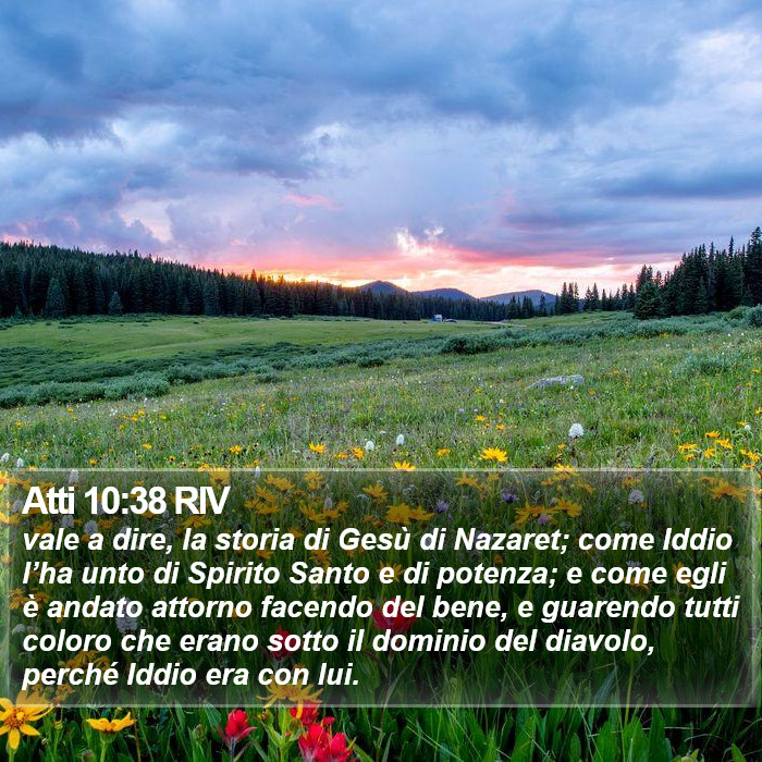 Atti 10:38 RIV Bible Study