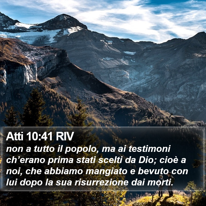 Atti 10:41 RIV Bible Study