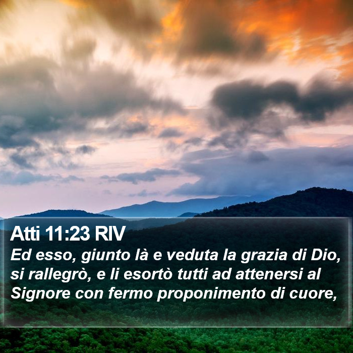 Atti 11:23 RIV Bible Study