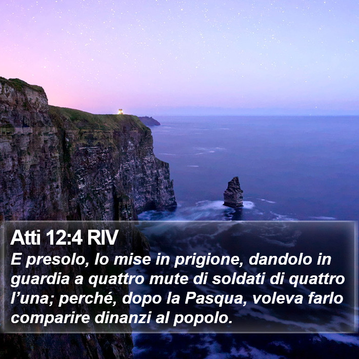Atti 12:4 RIV Bible Study