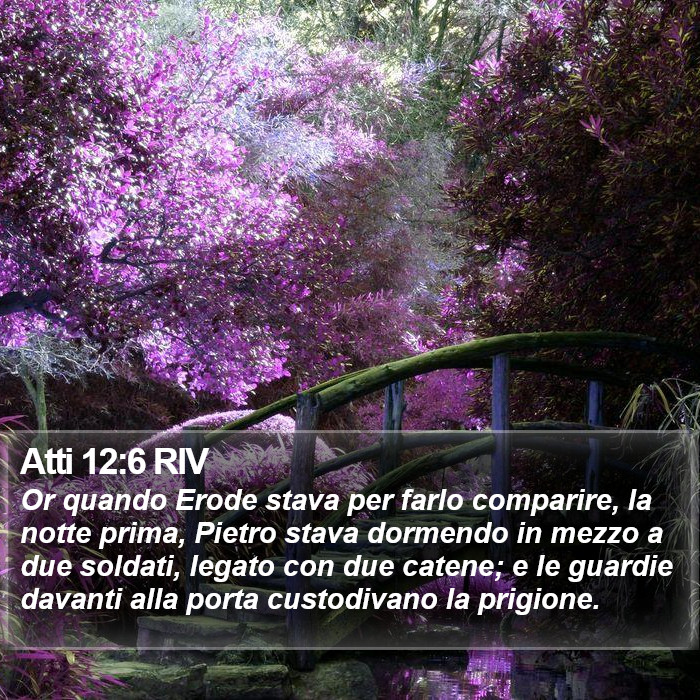 Atti 12:6 RIV Bible Study