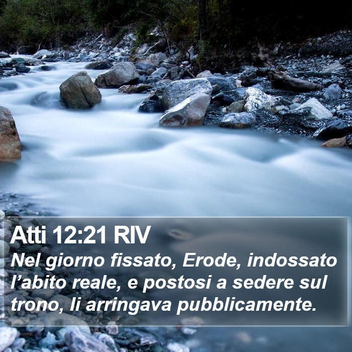 Atti 12:21 RIV Bible Study