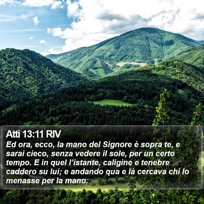 Atti 13:11 RIV Bible Study