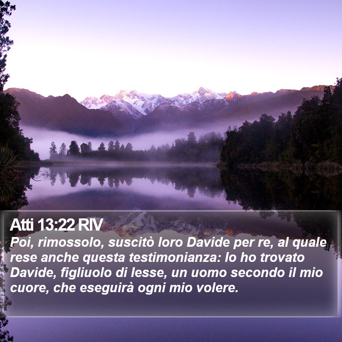 Atti 13:22 RIV Bible Study