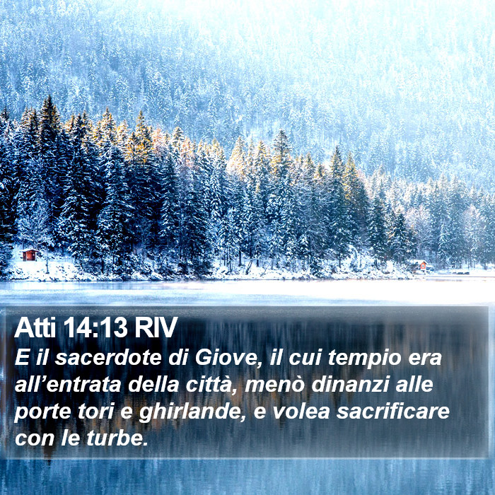 Atti 14:13 RIV Bible Study