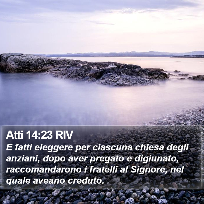 Atti 14:23 RIV Bible Study