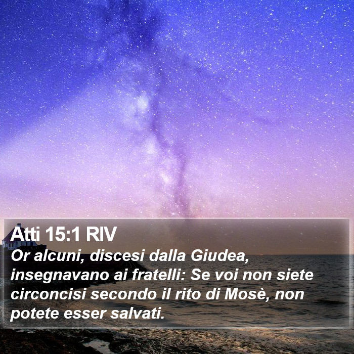 Atti 15:1 RIV Bible Study