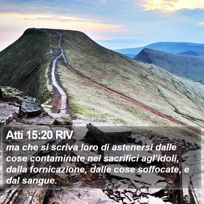 Atti 15:20 RIV Bible Study