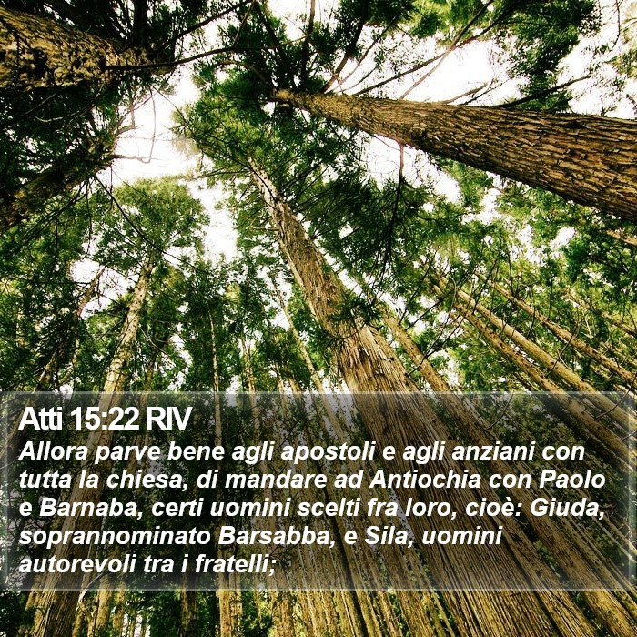 Atti 15:22 RIV Bible Study