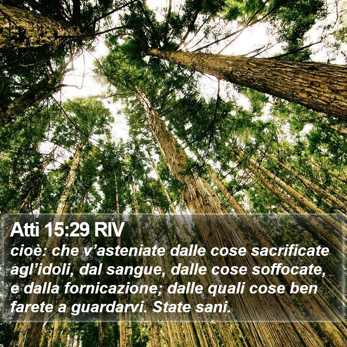 Atti 15:29 RIV Bible Study