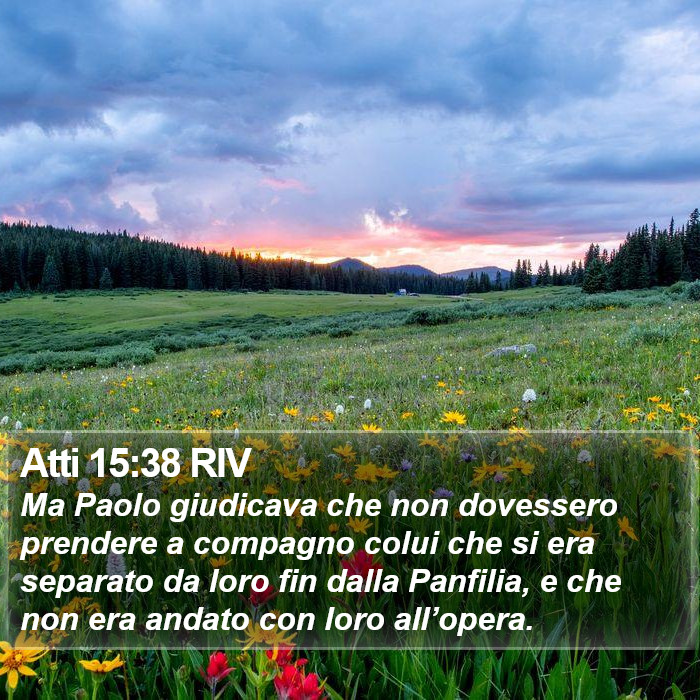 Atti 15:38 RIV Bible Study