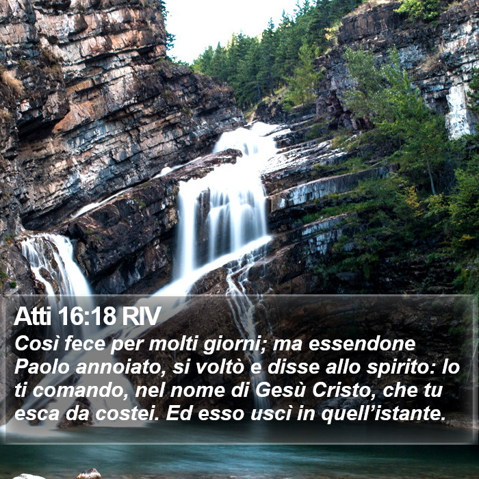 Atti 16:18 RIV Bible Study