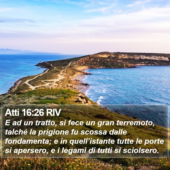 Atti 16:26 RIV Bible Study