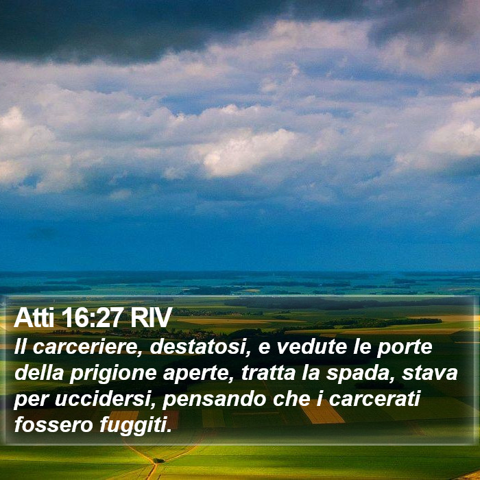 Atti 16:27 RIV Bible Study