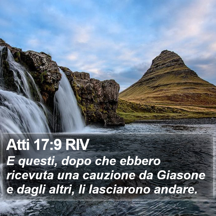 Atti 17:9 RIV Bible Study