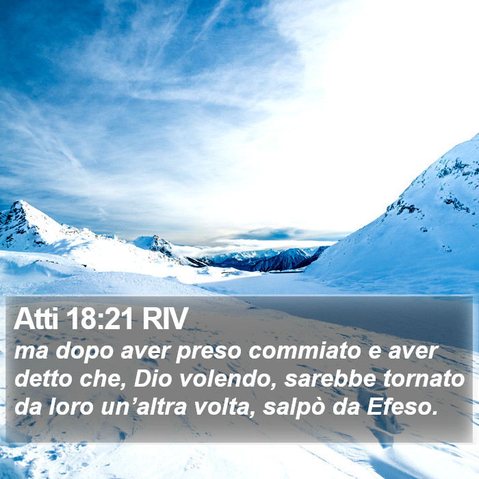 Atti 18:21 RIV Bible Study