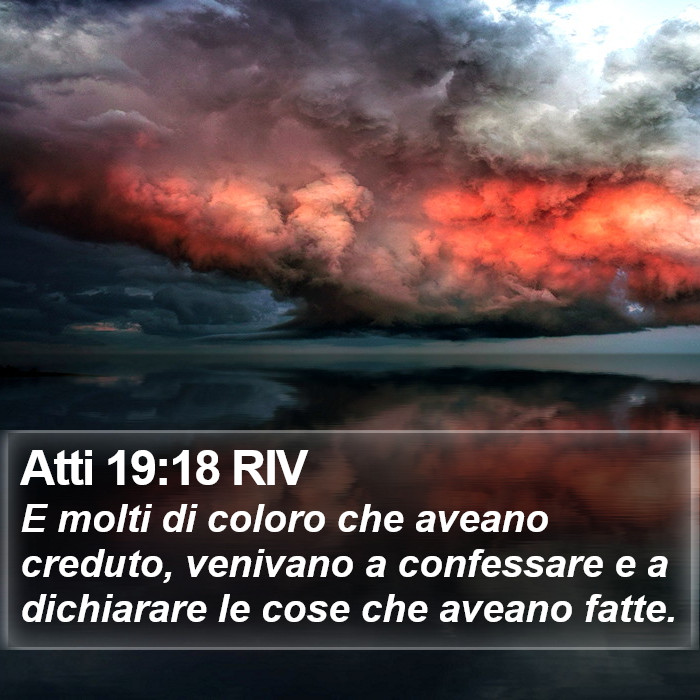 Atti 19:18 RIV Bible Study
