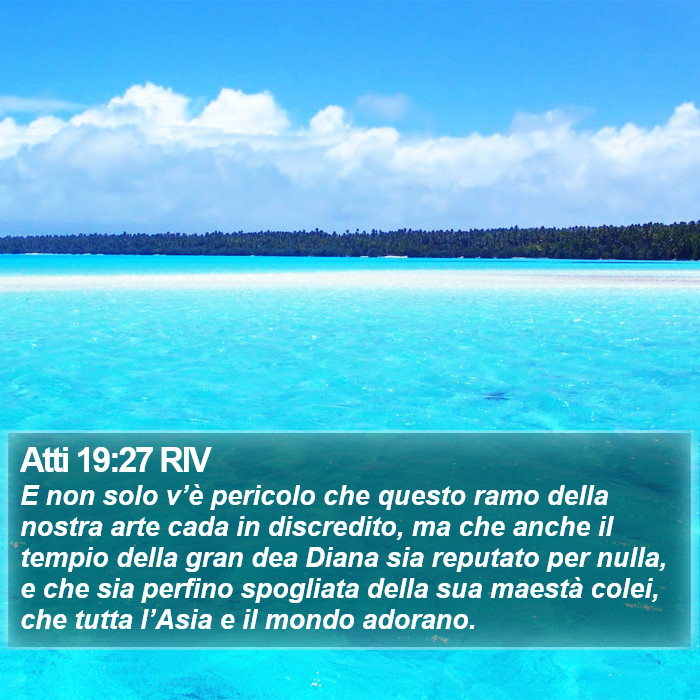 Atti 19:27 RIV Bible Study