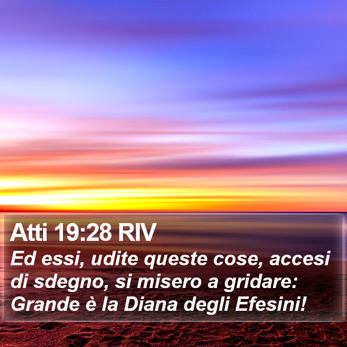 Atti 19:28 RIV Bible Study