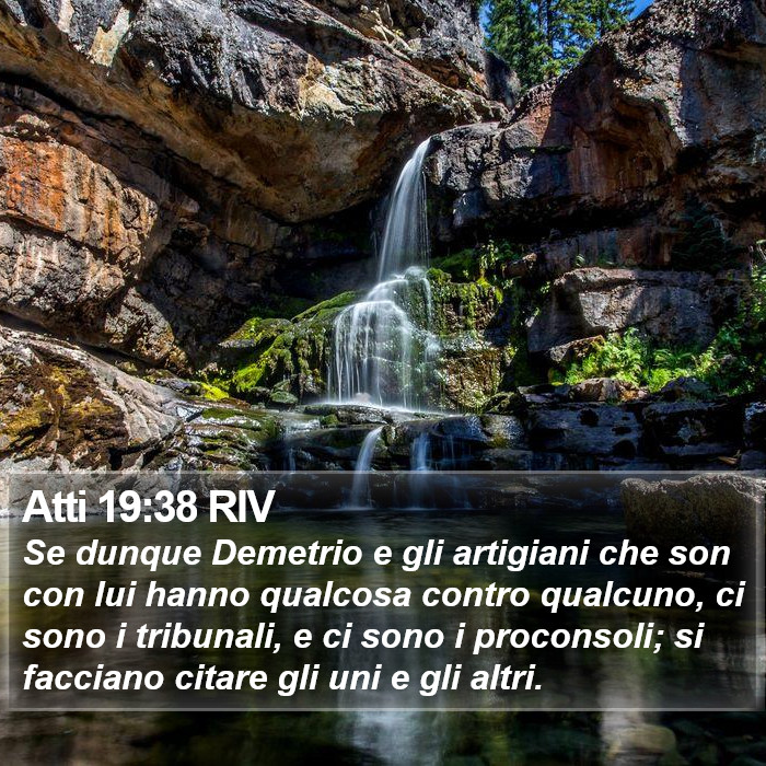 Atti 19:38 RIV Bible Study