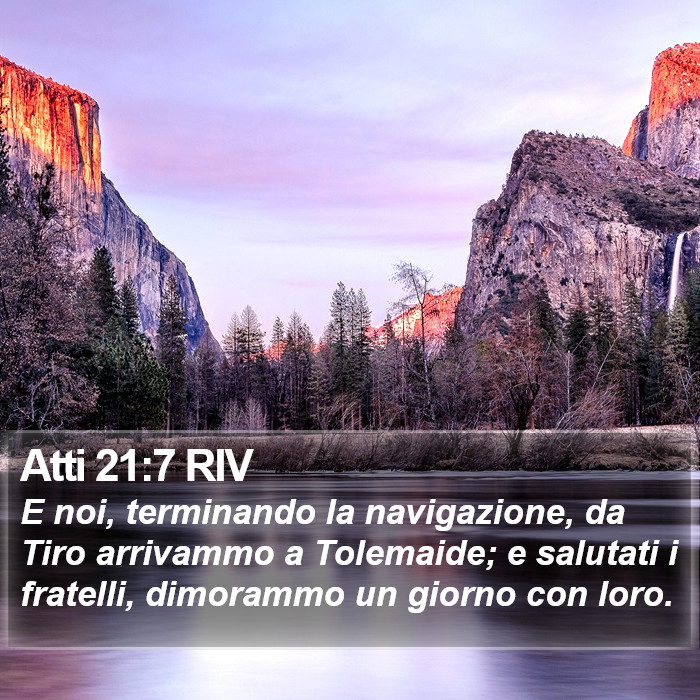Atti 21:7 RIV Bible Study