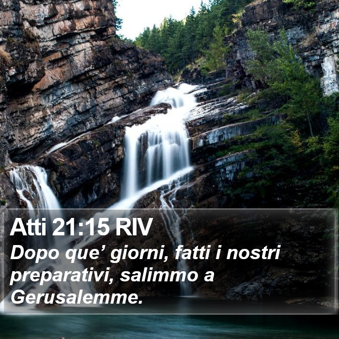 Atti 21:15 RIV Bible Study
