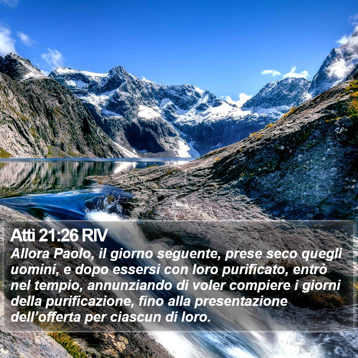 Atti 21:26 RIV Bible Study