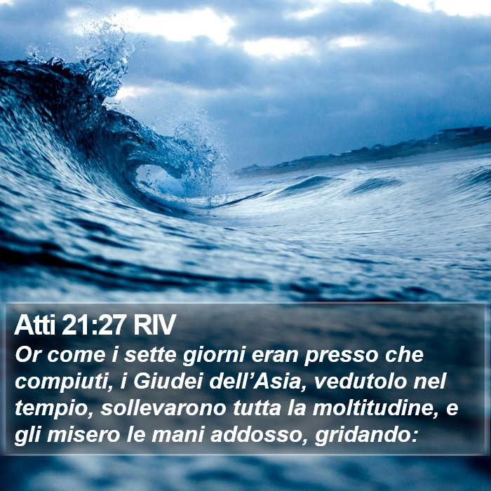 Atti 21:27 RIV Bible Study
