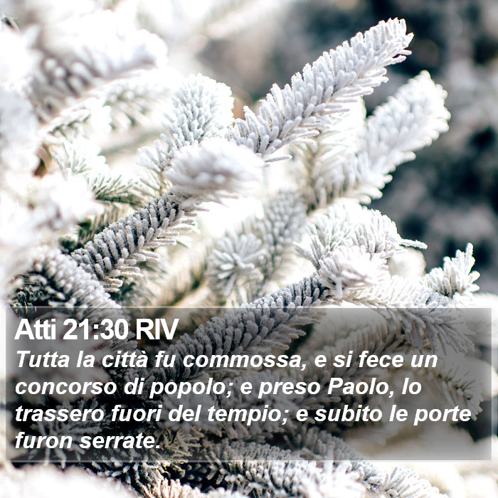 Atti 21:30 RIV Bible Study