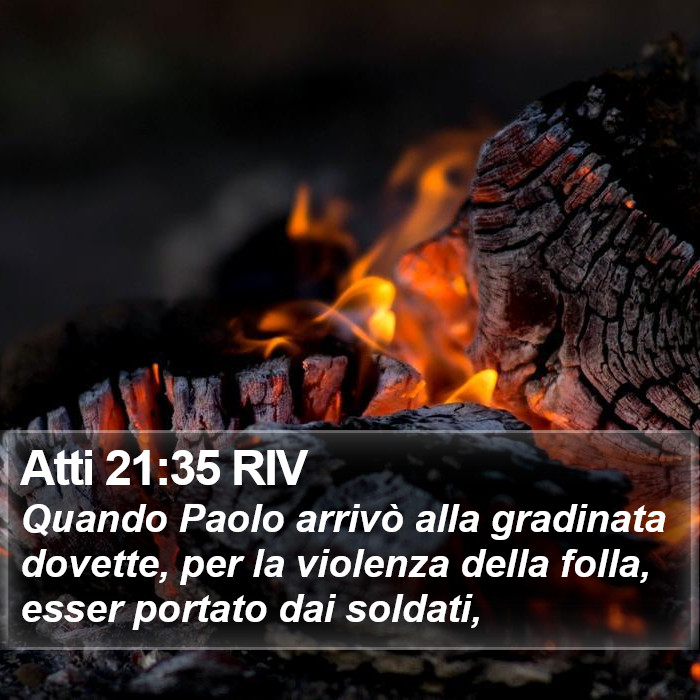 Atti 21:35 RIV Bible Study