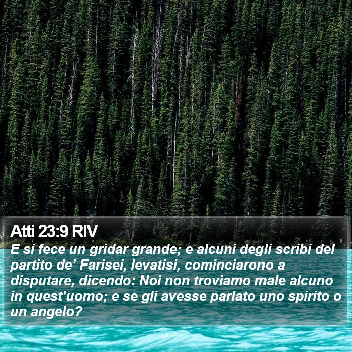 Atti 23:9 RIV Bible Study